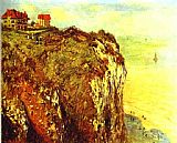 Claude Monet Cliffs near Dieppe 2 painting